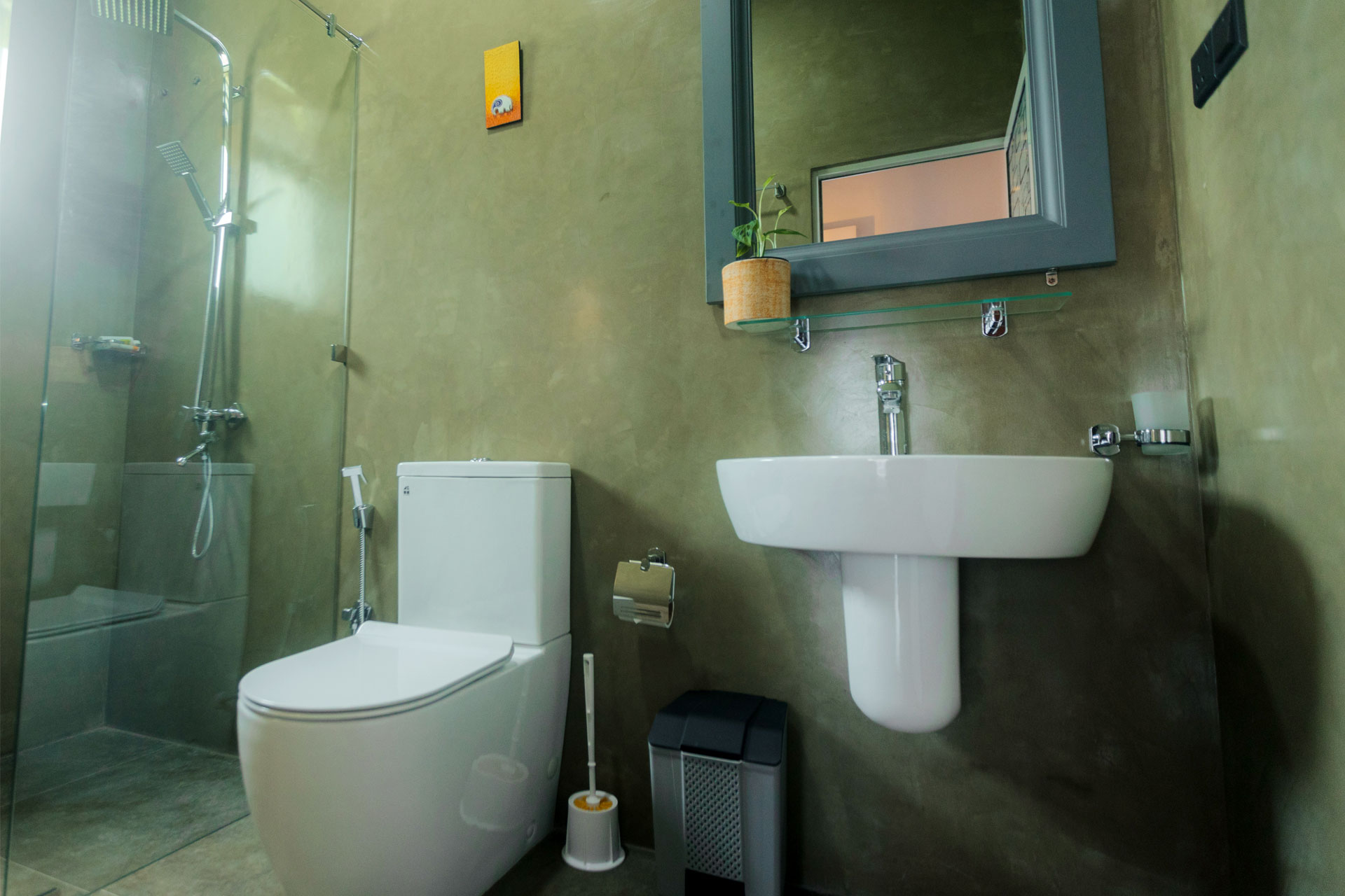 Ubytovanie v resorte Kaskady - kúpeľňa